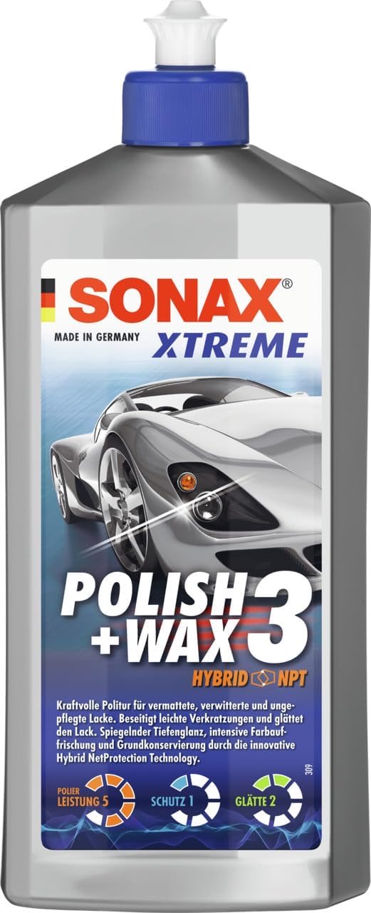 SONAX XTREME Polish+Wax 3 Hybrid NPT (500 ml)