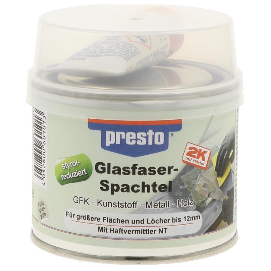presto presto Glasfaser-Spachtel styrolreduziert, 250 g