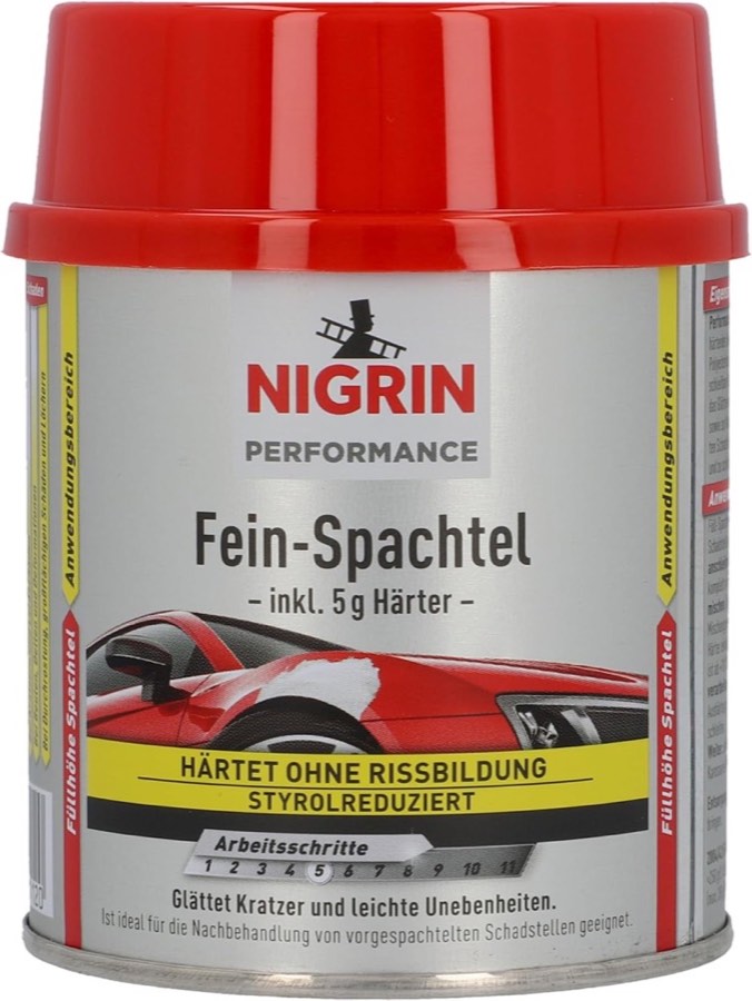 NIGRIN NIGRIN Performance Fein-Spachtel, 250 g