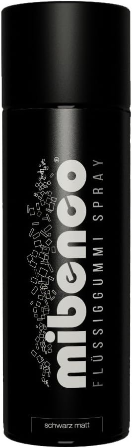 mibenco Flüssiggummi Spray schwarz matt 400 ml