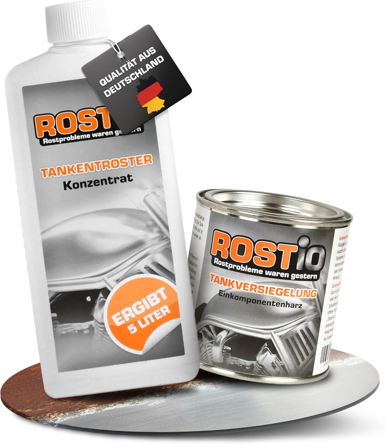 Rostio Tankentroster-Set 0,5 L + 250 ml