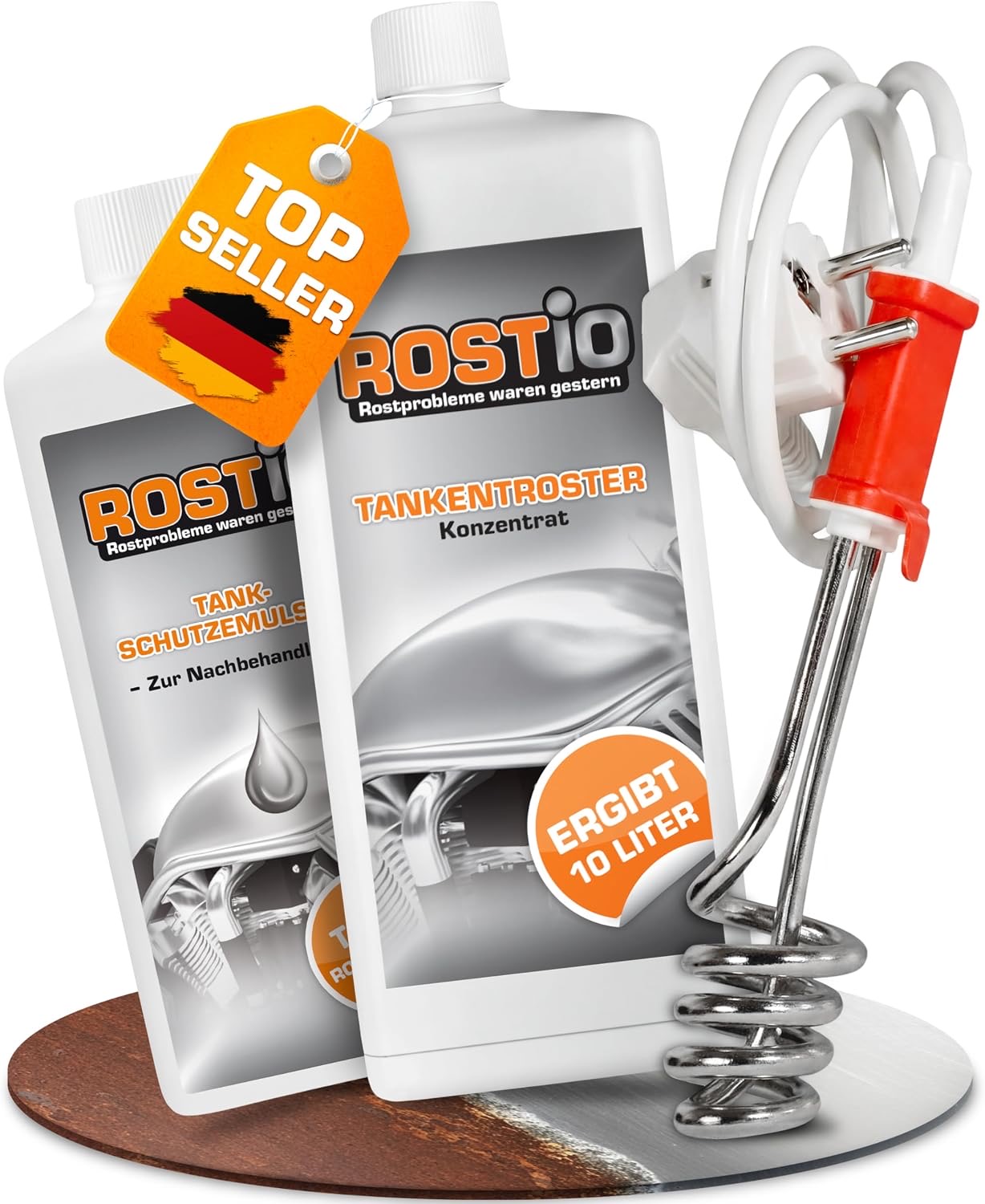 Rostio Emulsion-Set 1 L + Tauchsieder