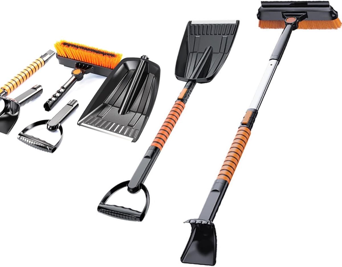 Kethvoz 5-in-1 Schneeschaufel-Set