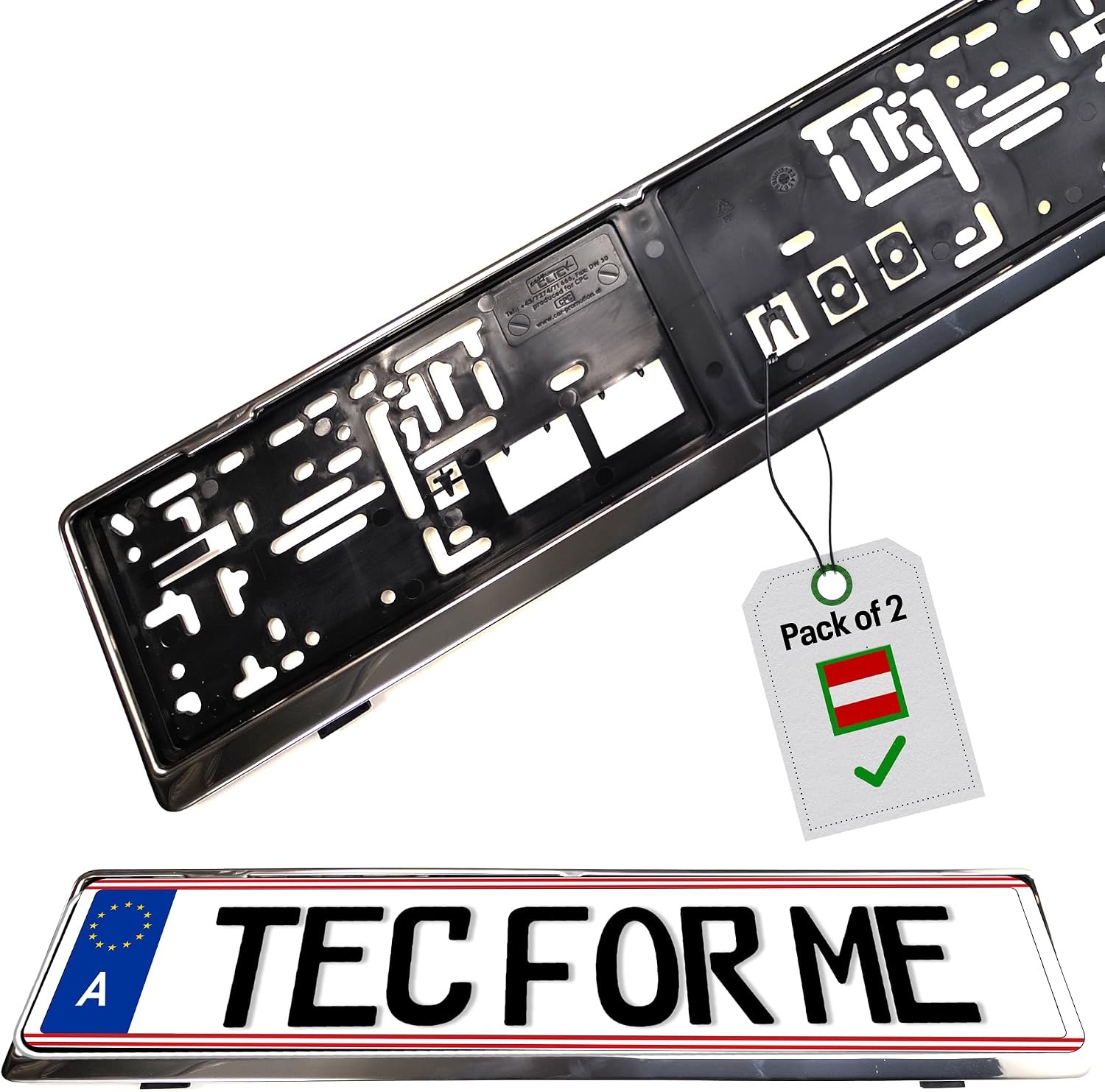 tec for me AT-Kennzeichenhalter