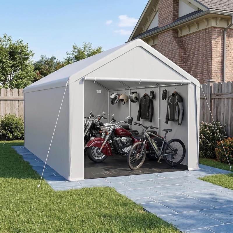 VA-Cerulean Zeltgarage 3×6 m