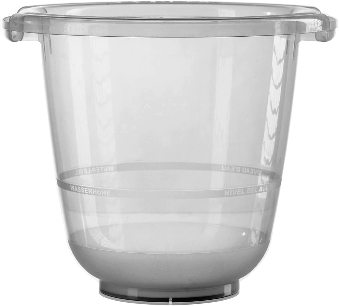 Testsieger Tummy Tub Badeeimer grau