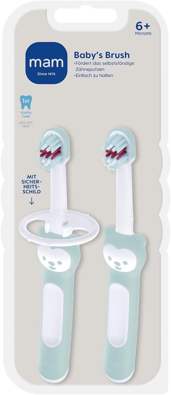 MAM Baby's Brush 2er-Set, ab 6 Monaten