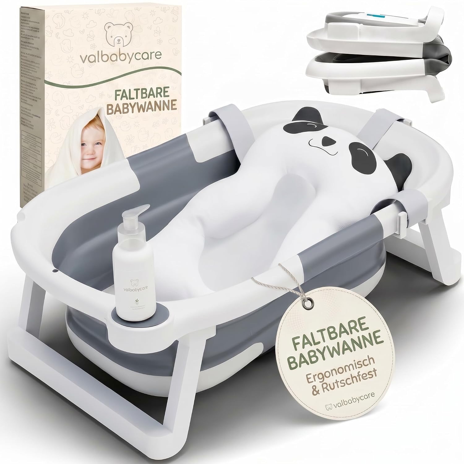 VALVANI Babybadewanne faltbar