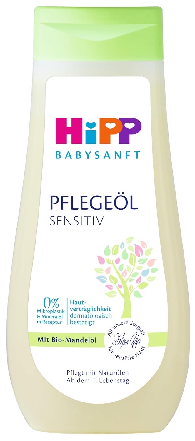 HiPP Babysanft Pflegeöl, 6×200 ml