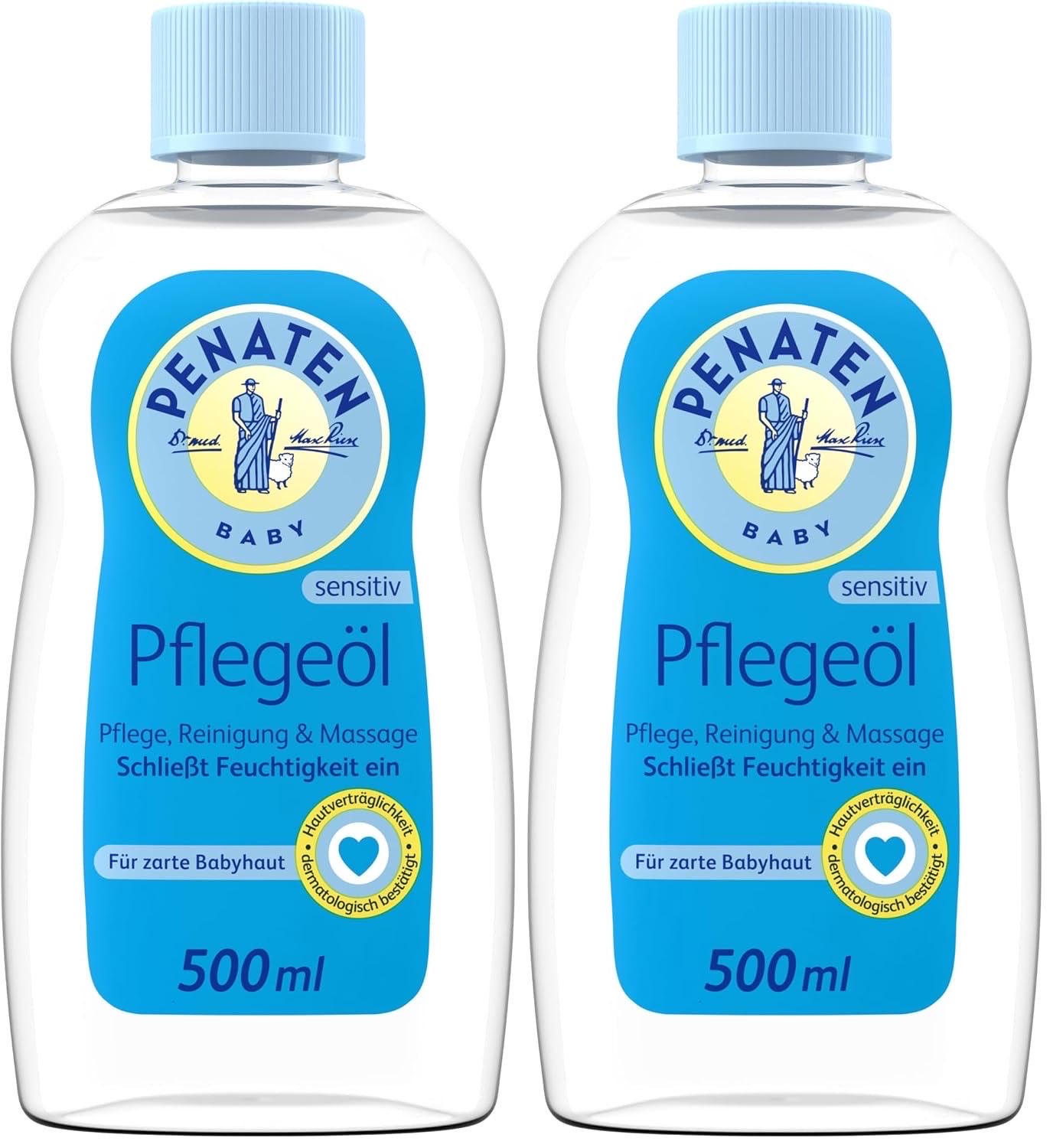 Penaten Pflegeöl, 2×500 ml