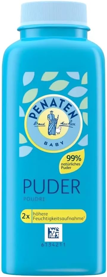 Penaten Baby Puder 100 ml, 2er Pack (2 x 100 ml)