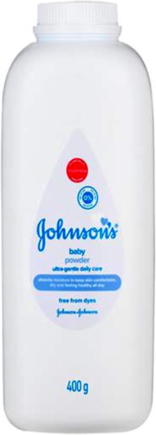Johnson's Johnson's Baby Natural Powder 400g, 400 Count (Pack of 1)