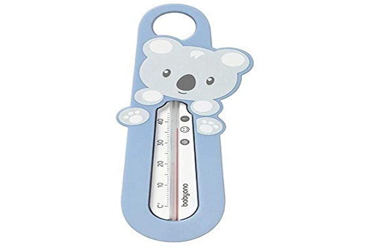 Babyono Badethermometer blau, analog
