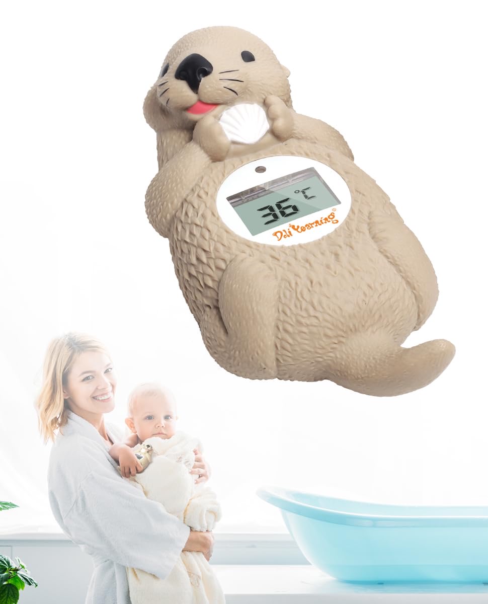 Doli Yearning Seeotter, digitales Badethermometer