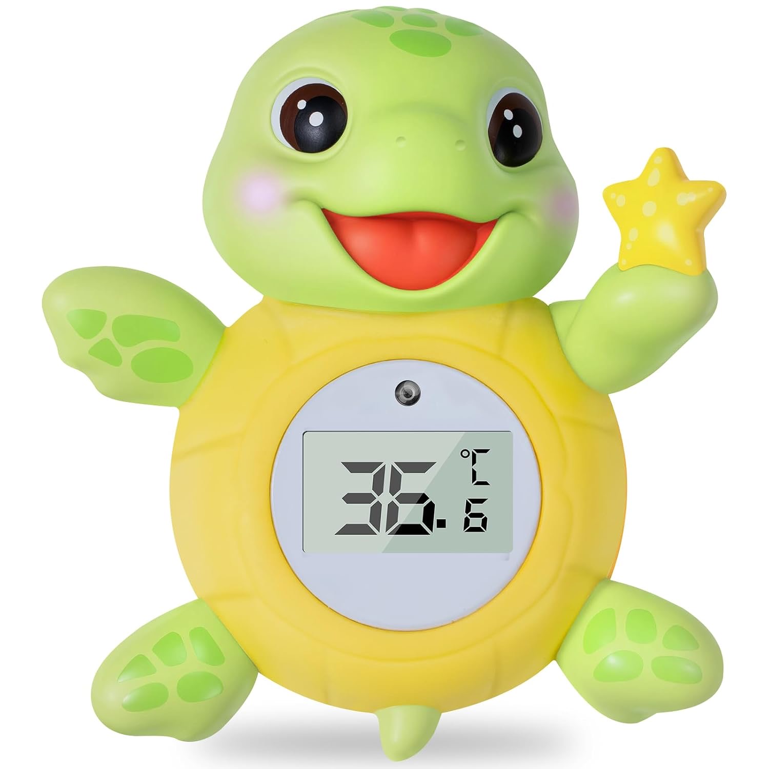 JARMAPOZ Seeschildkröte, digitales Badethermometer