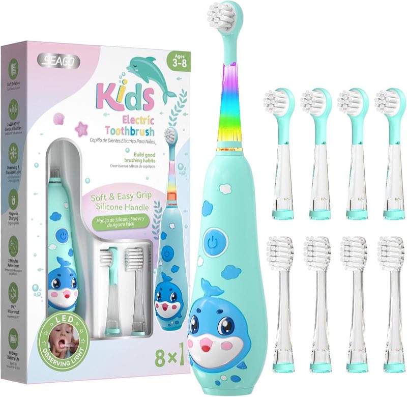 Seago SG-2139 Kinderzahnbürste Blau