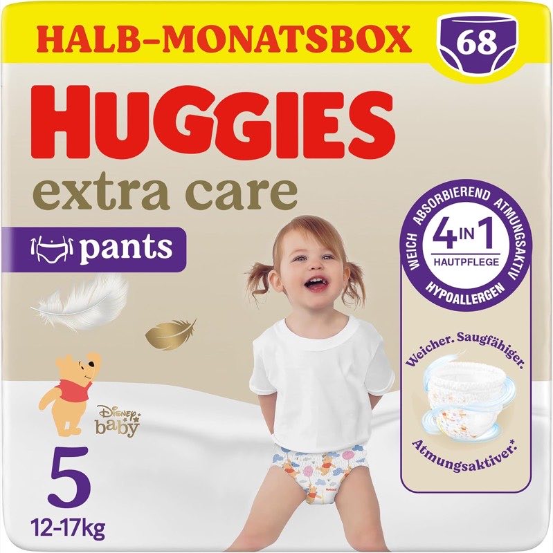 Huggies Extra Care Pants Größe 5, 68 Stück
