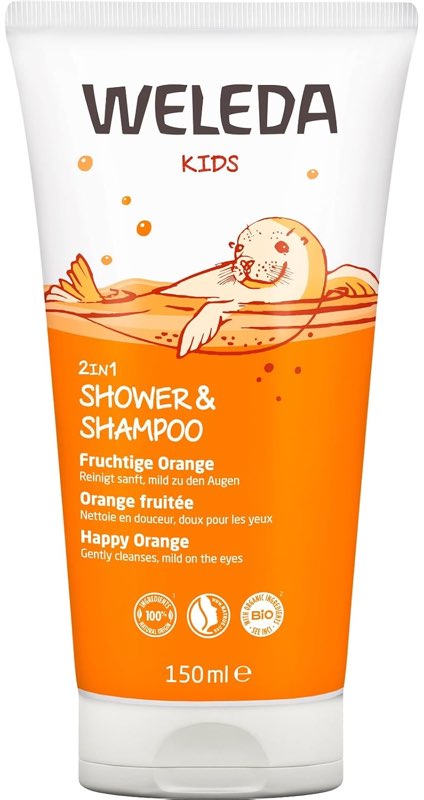 WELEDA Weleda Kids 2in1 Duschgel & Shampoo Orange, 150 ml