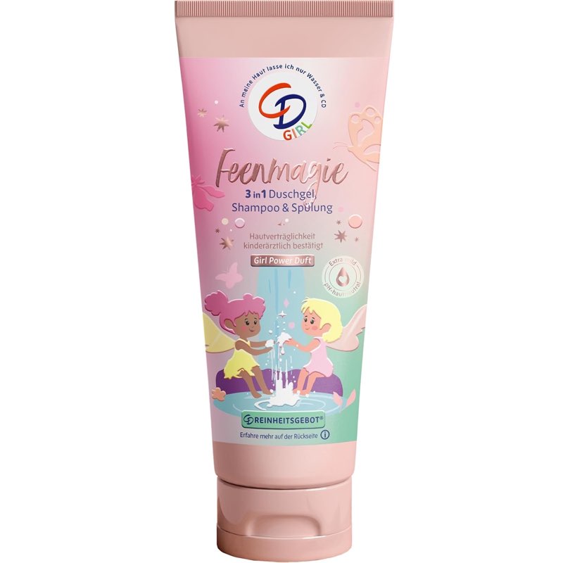 CD Girl 3in1 Duschgel, Shampoo & Spülung, Aloe, 250 ml
