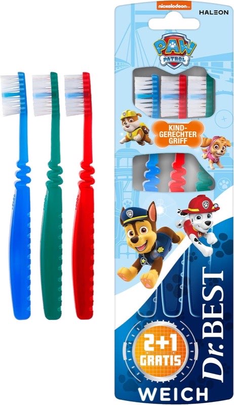 Dr.BEST Paw Patrol, 2 Stück plus 1