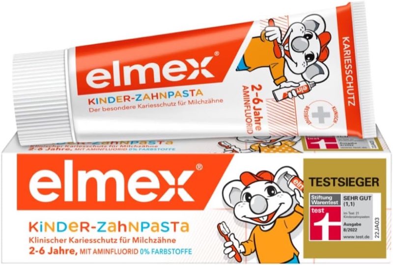 Kinderzahnpasta Produktbild – Testsieger
