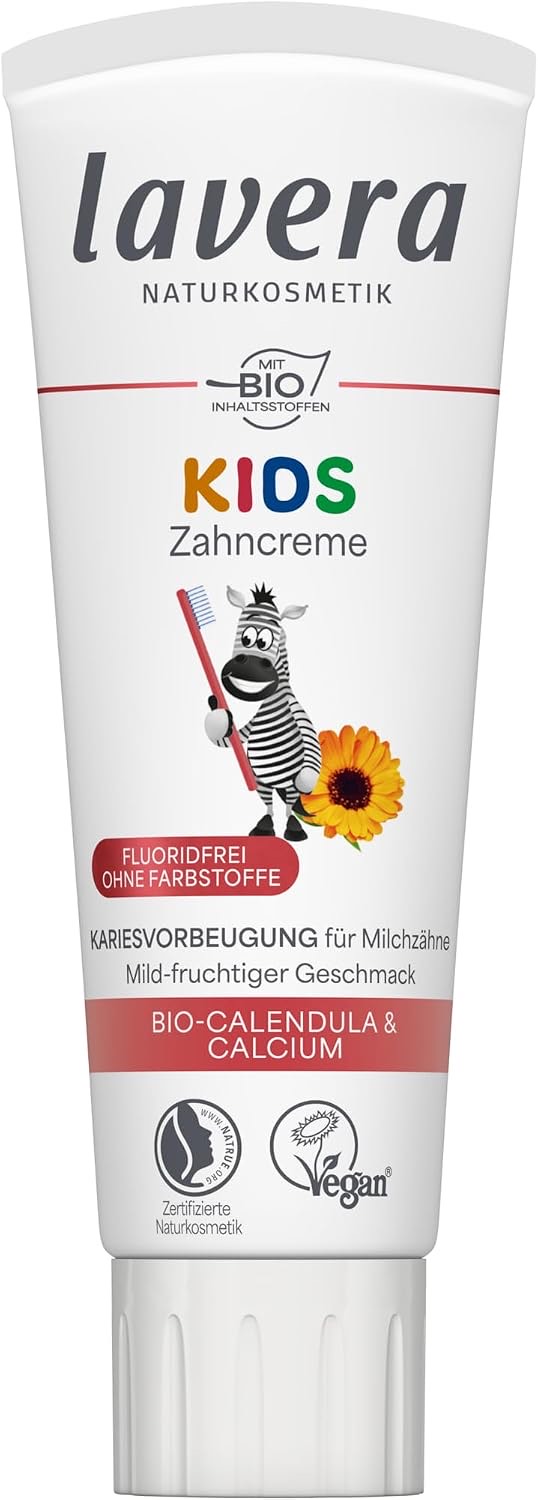 lavera Zahncreme Kids fluoridfrei, 75 ml