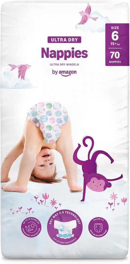 by Amazon Ultra Dry Größe 6