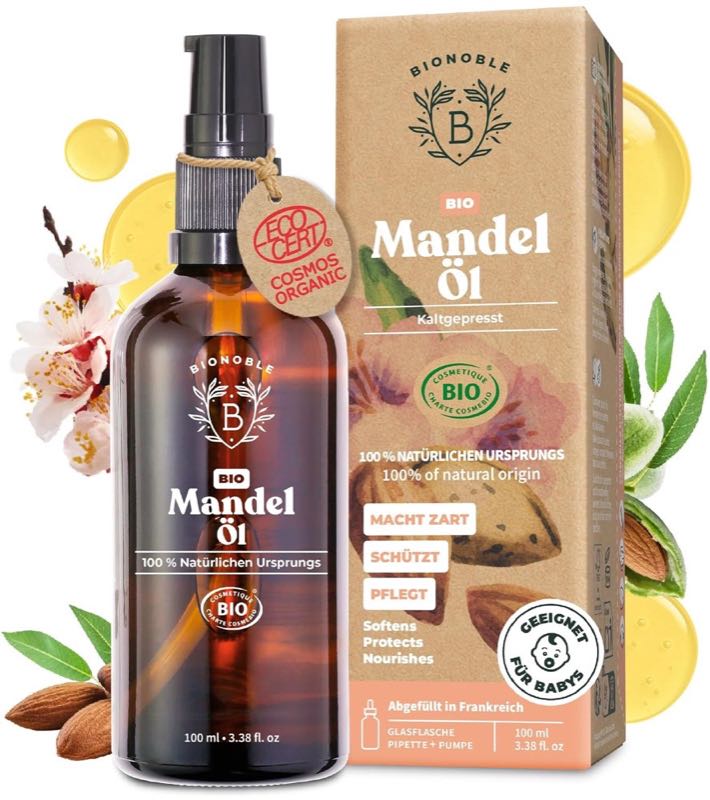 Bionoble Bio-Mandelöl, 100 ml