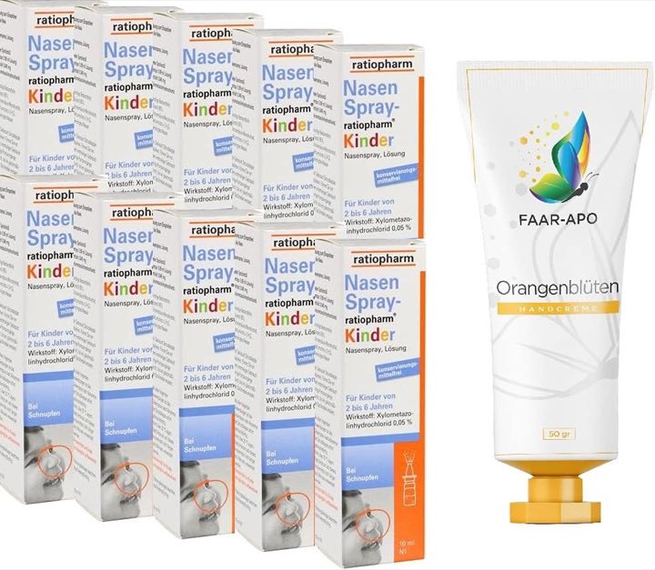 Nasenspray Kinder 10 x 10 ml