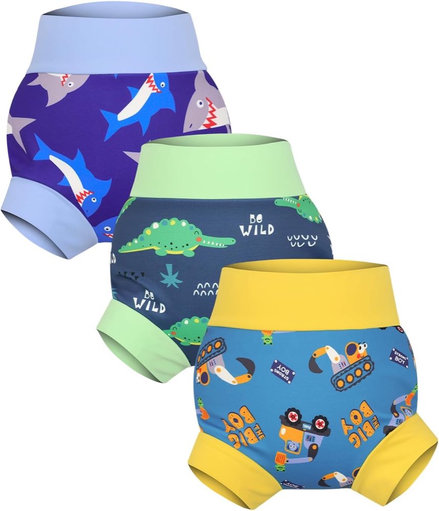 Wiederverwendbare Schwimmwindel S–XL