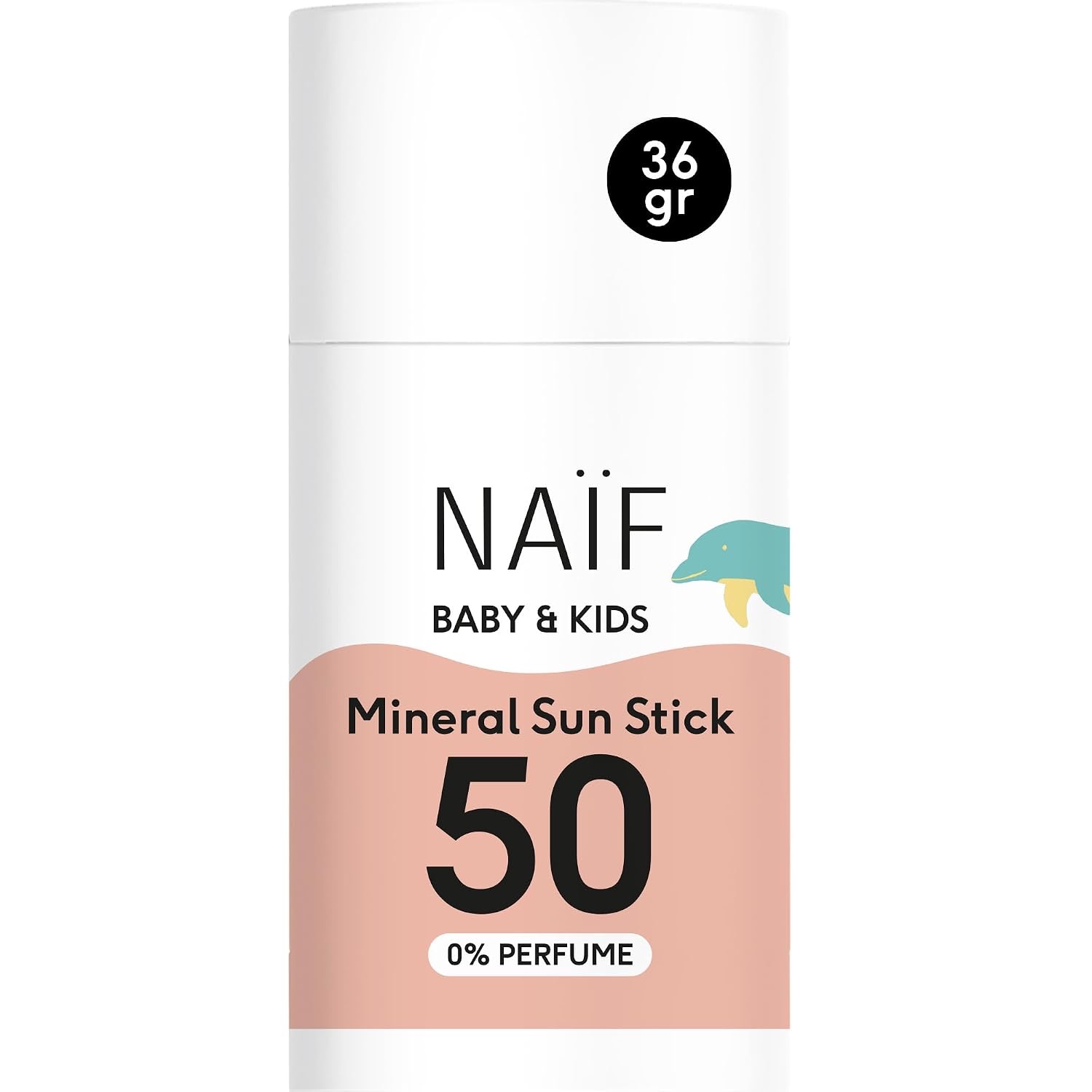 Naïf Mineralischer Sonnenschutzstick für Baby & Kind LSF 50, 36g