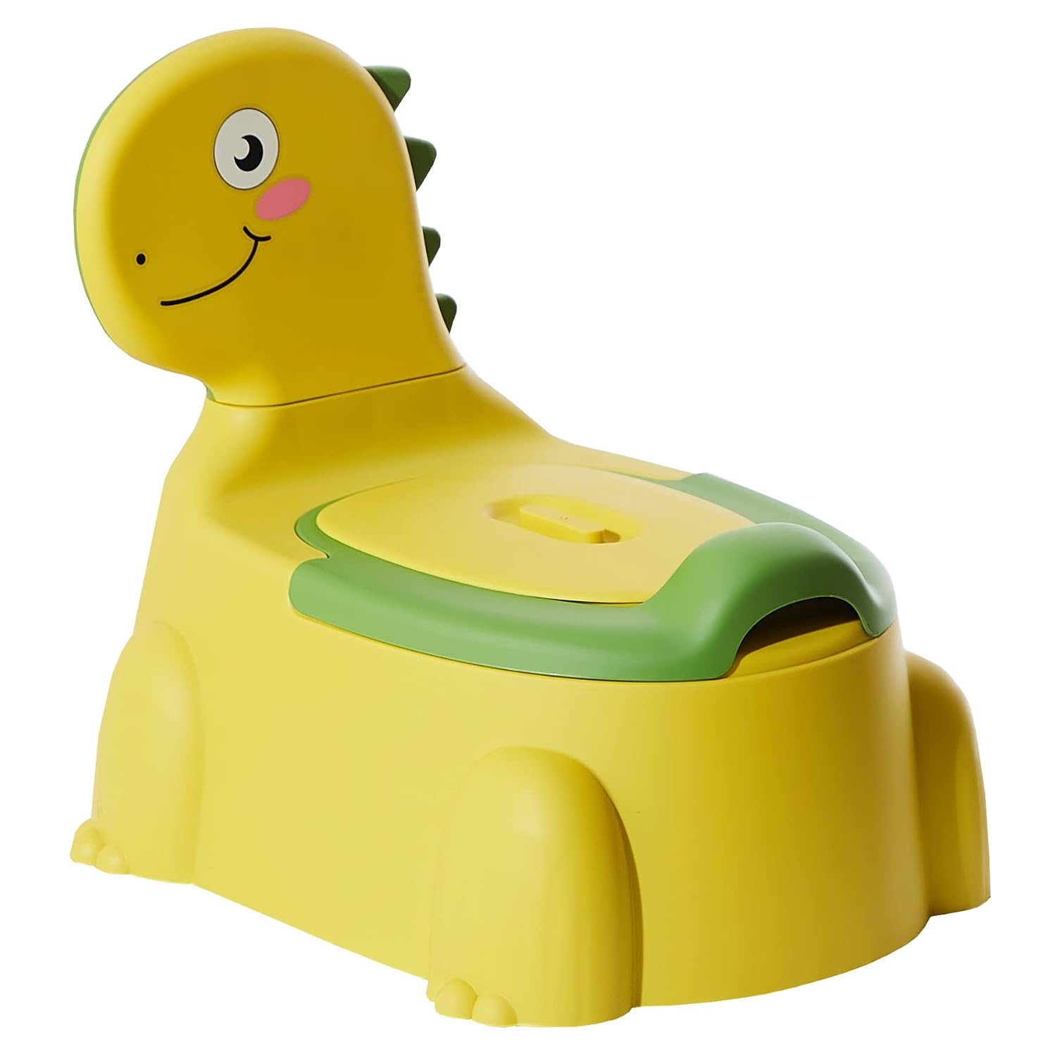 Dino-Töpfchen mit Rückenlehne, Gelb