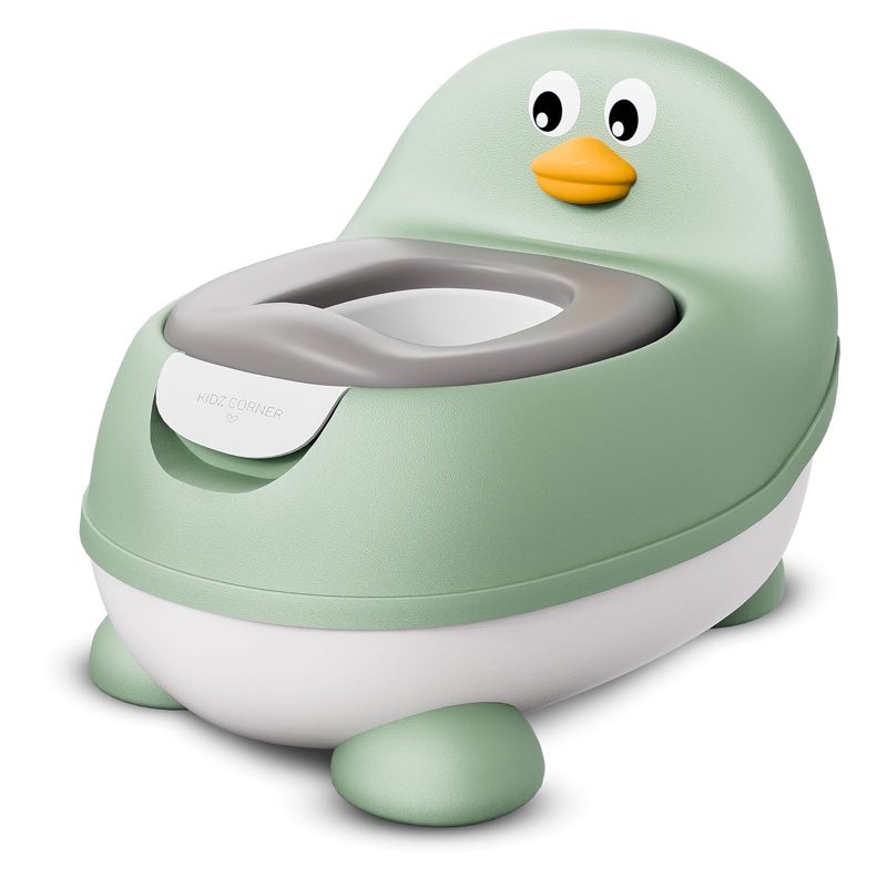 KidzCorner Kinder-Töpfchen Pinguin, Pistazie
