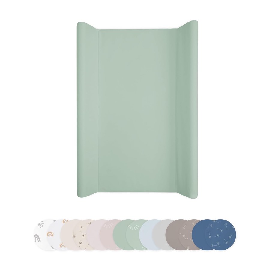 Ehrenkind Ehrenkind abwaschbare Wickelauflage mit Keil, 50 x 70 cm, Jade