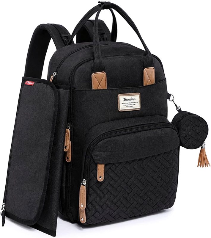 RUVALINO RUVALINO Wickelrucksack, schwarz
