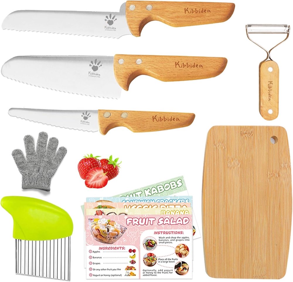 Kibbidea Kindermesser-Set