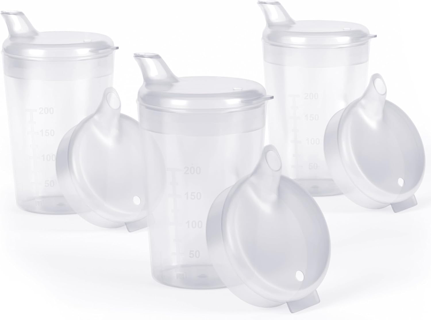Horn Medical Schnabelbecher 3er-Set 250 ml, transparent