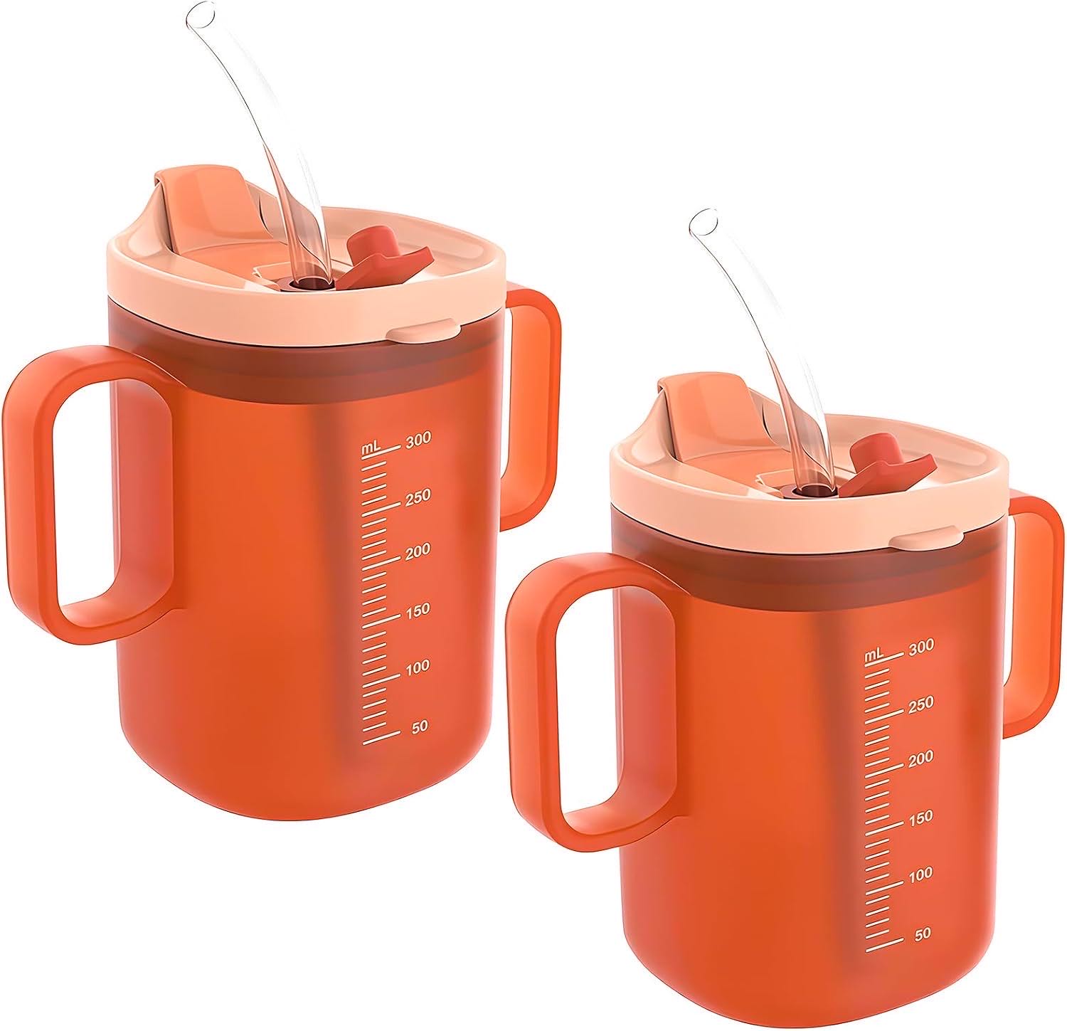 GGPEIH Schnabeltasse mit Griff 300 ml, 2 Stück