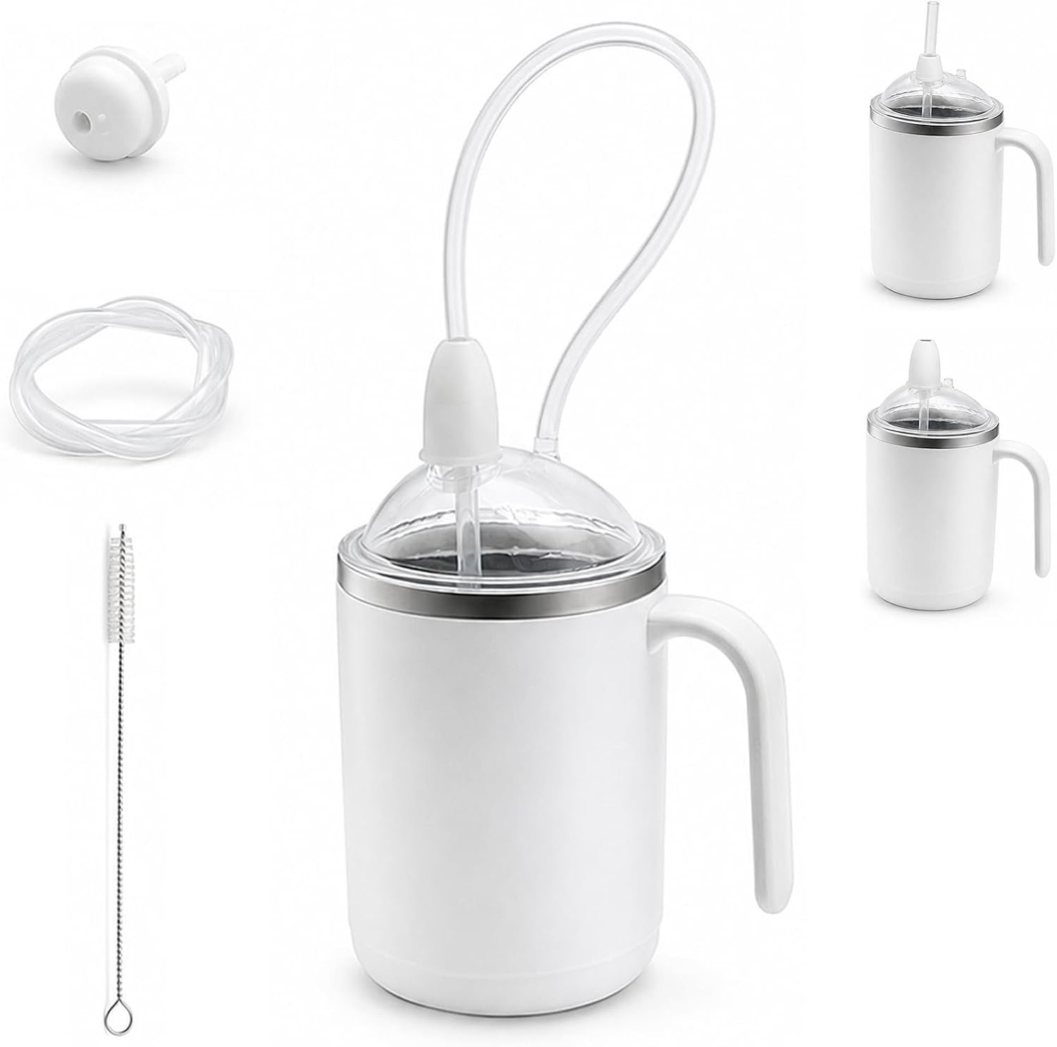 UCFBWO UCFBWO Schnabeltasse Edelstahl 450 ml mit Griff