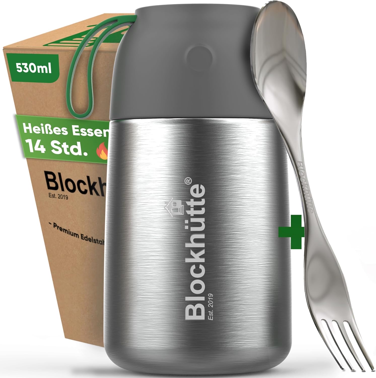 Blockhütte Thermobecher 530 ml
