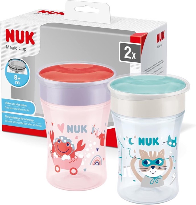 NUK NUK Magic Cup 230 ml, 2 Stück