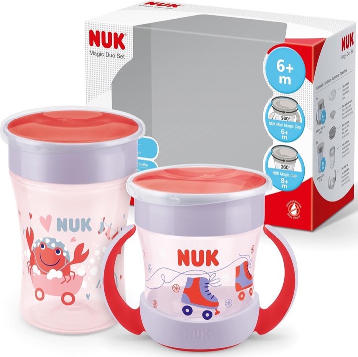 NUK NUK Magic Cup & Mini Magic Cup Duo-Set