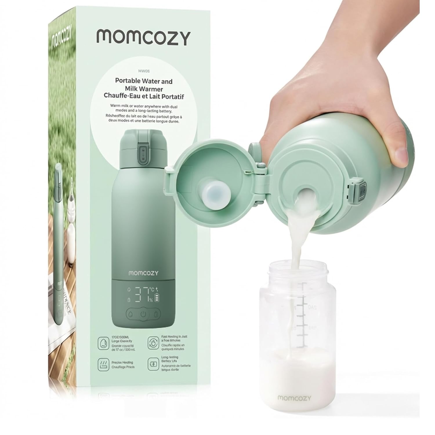 Momcozy Momcozy Flaschenwärmer unterwegs