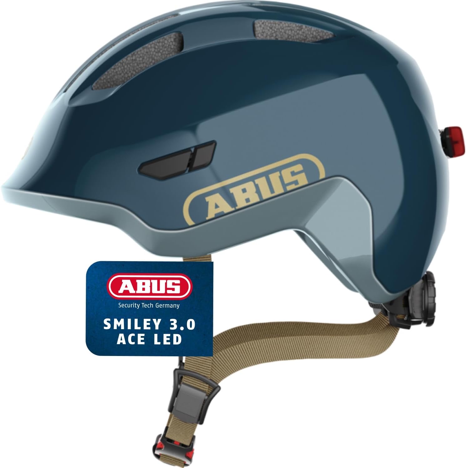 ABUS Kinderhelm Smiley 3.0 ACE LED Größe S