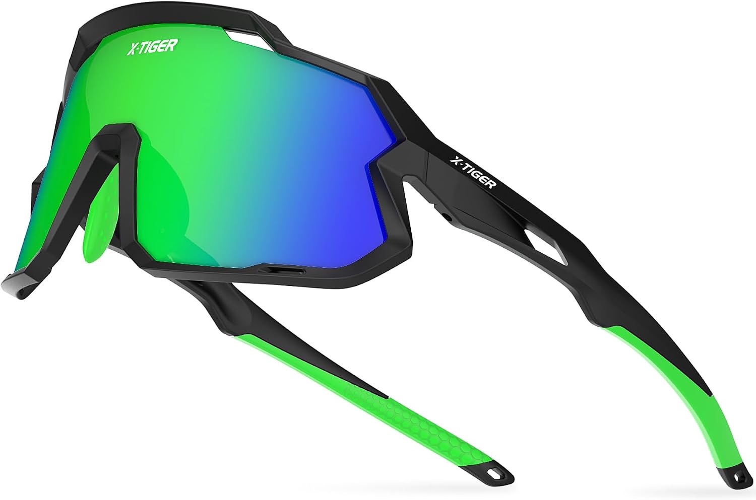 X-TIGER Fahrradbrille Kinder Polarisierte Sonnenbrille UV400-Schutz