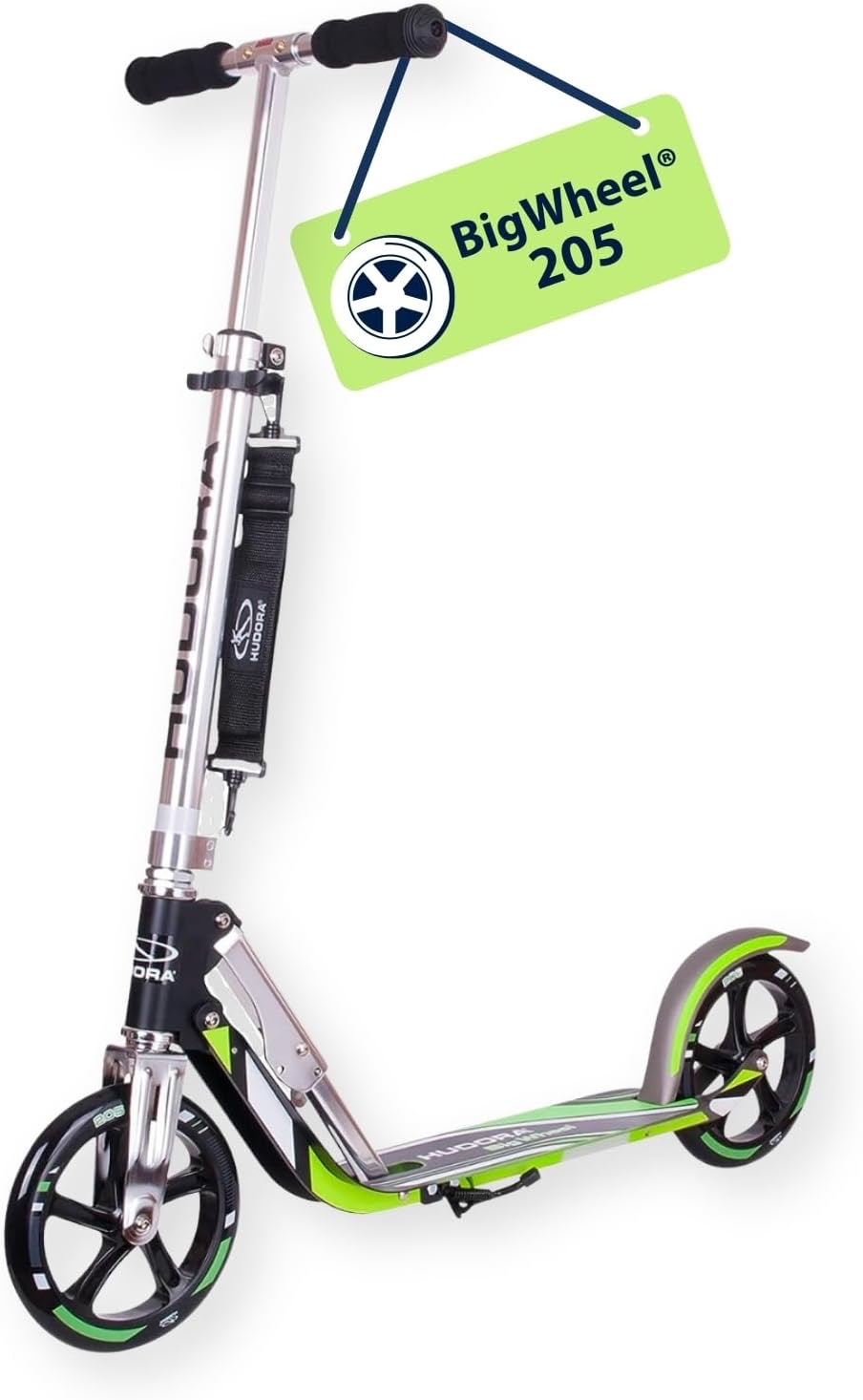 HUDORA HUDORA BigWheel 205 (Grau/Grün)