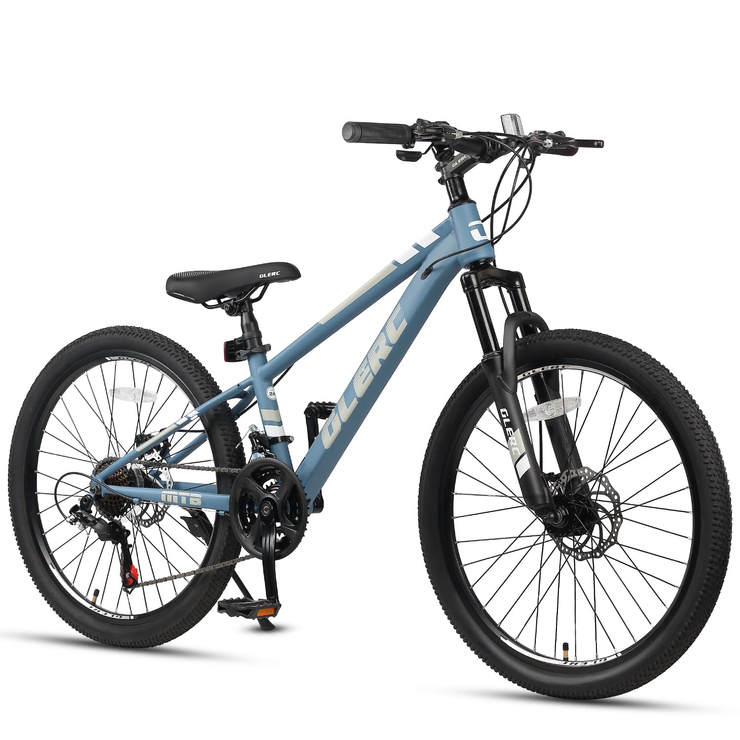 Glerc Skyline 24 Zoll, Blau – Testsieger Jungenfahrrad 24 Zoll