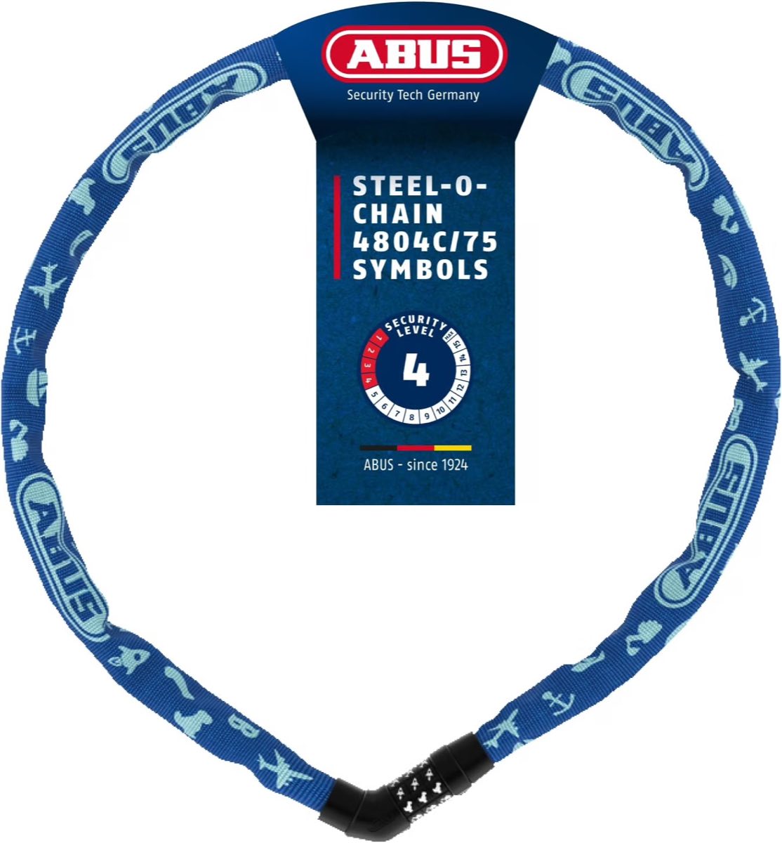 ABUS ABUS Steel-O-Chain 4804C SYMBOLS