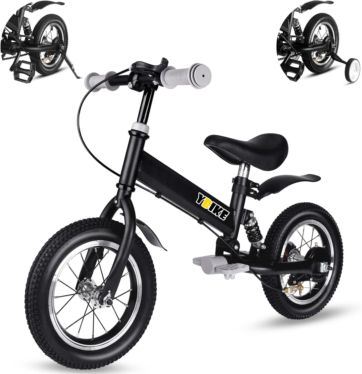 YBIKE 2-in-1 Kinderfahrrad