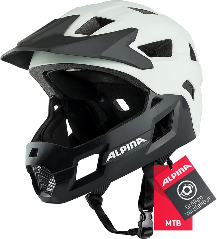 ALPINA Rupi Fullface, off-white matt